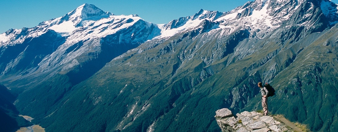 Photo of person looking at the horizon